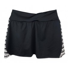 SAIA SHORTS TRINYS CROCHE - PRETO